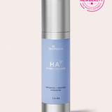 HA⁵® Hydra Collagen Replenish + Restore Hydrator in a sleek bottle with an award winner seal.