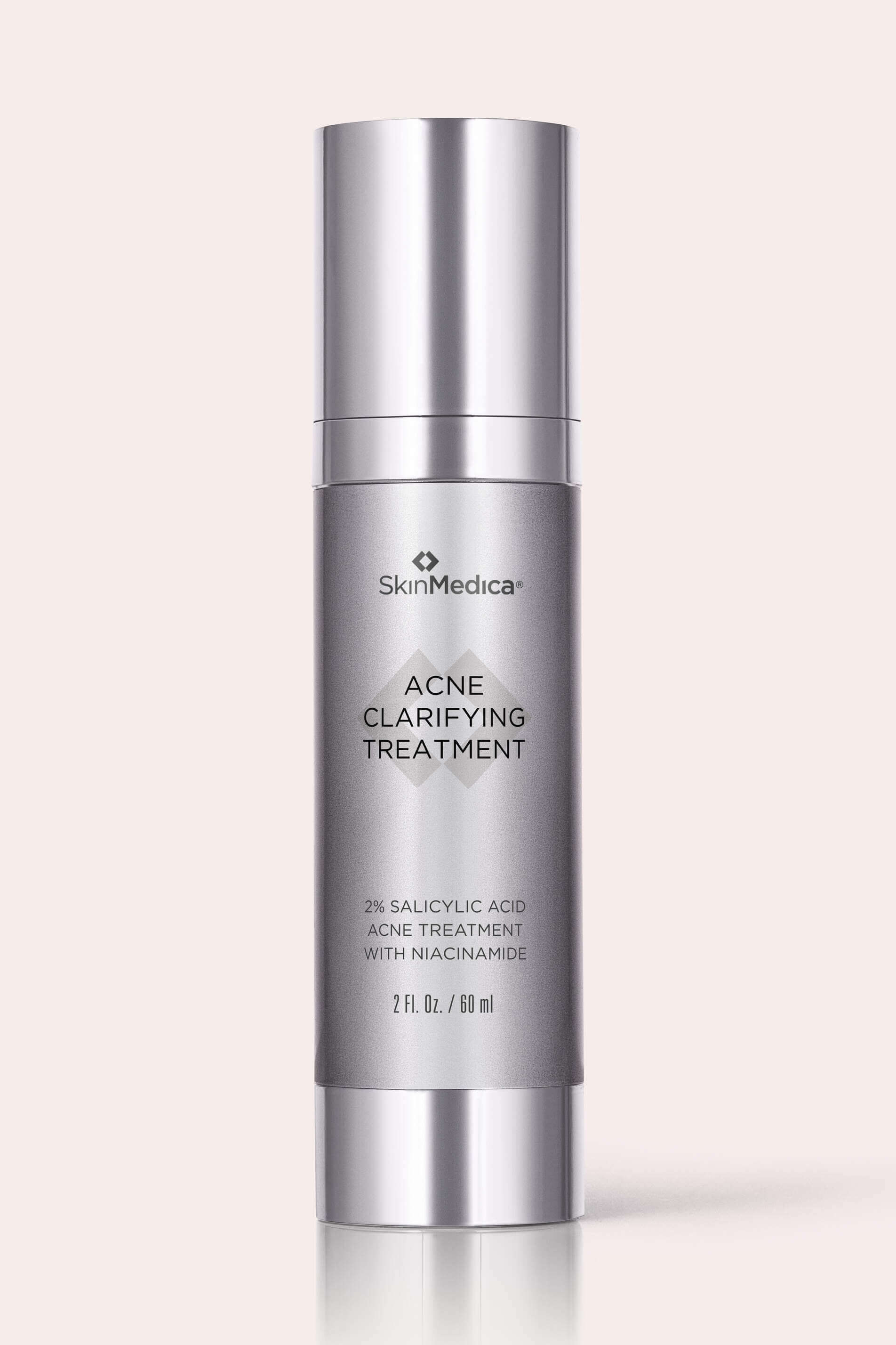 SkinMedica Acne Clarifying Treatment, effective for acne, redness, and oiliness reduction for all skin types.