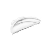 A smooth, creamy white skincare product swatch, ideal for treatments at MK Aesthetics Minnetonka Med Spa.