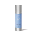 HA⁵® Hydra Collagen Replenish + Restore Hydrator bottle on white background, enhancing hydration and smoothness.