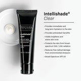 Intellishade® Clear 1.7 oz. tube with benefits of hydration, antioxidants, and Broad-Spectrum SPF 50.