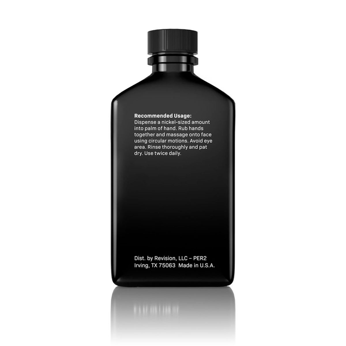 Papaya Enzyme Cleanser 6.7 fl oz bottle back view with usage instructions and branding.