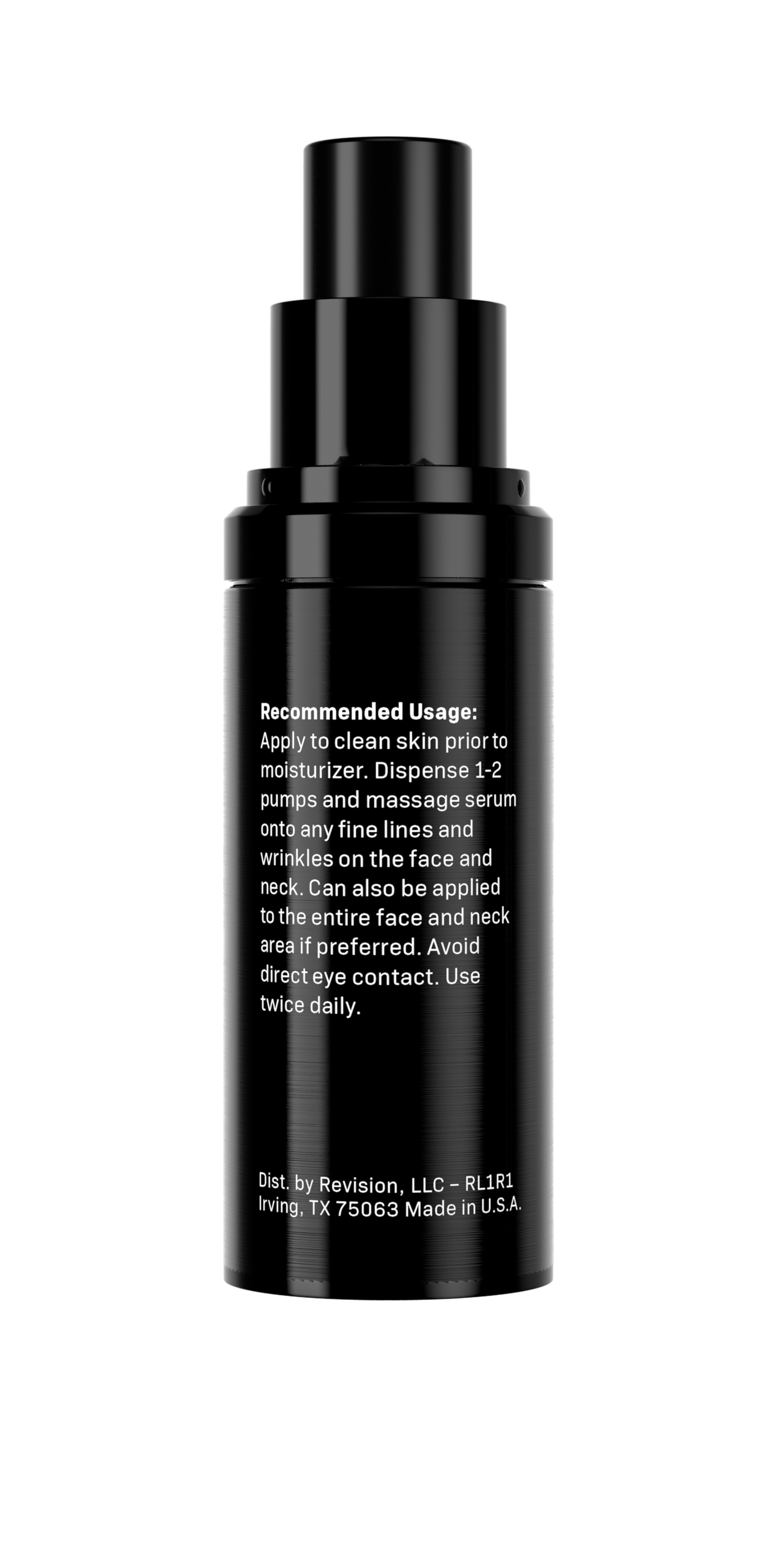 Revox™ Line Relaxer 1 fl oz serum bottle for reducing under-eye lines and wrinkles.