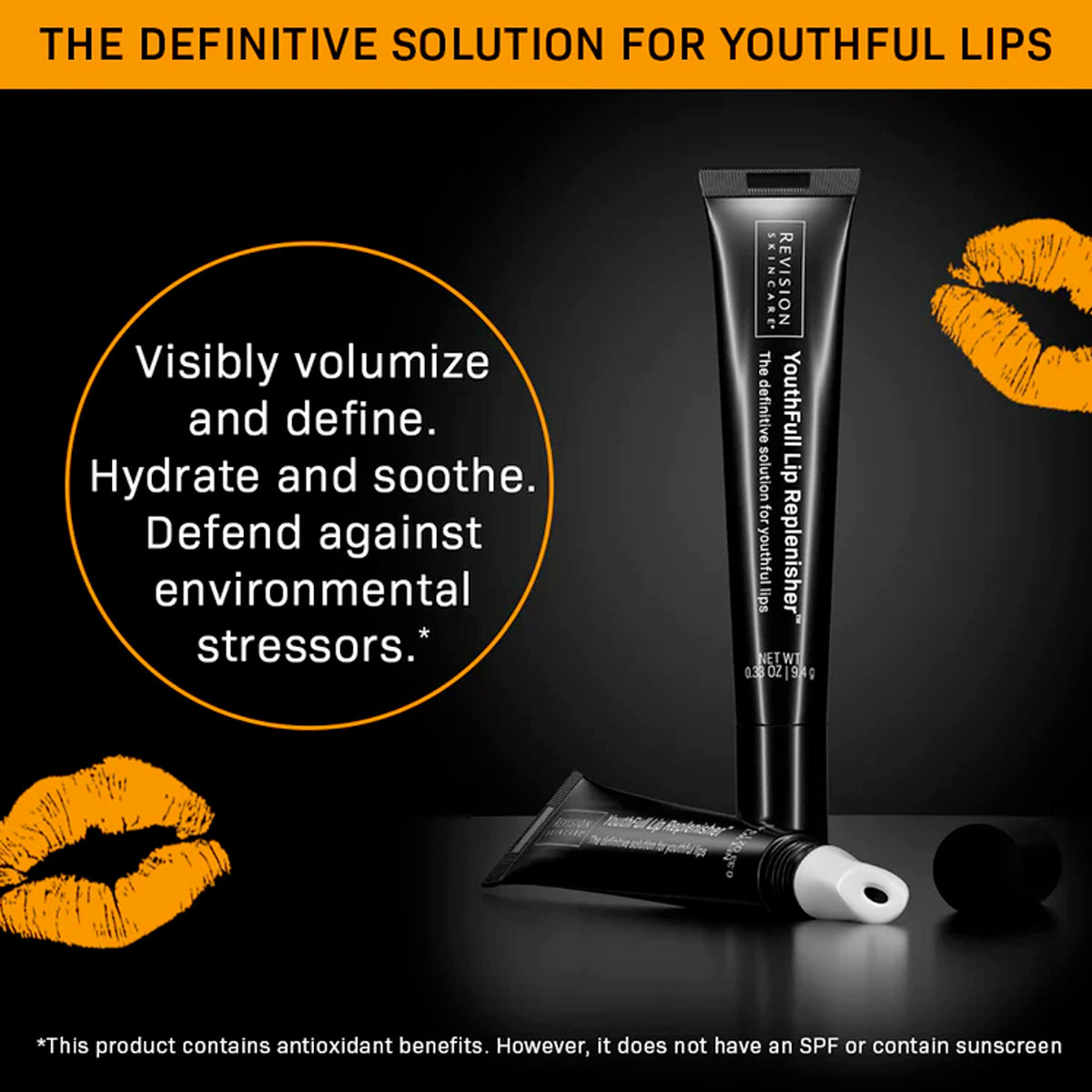 YouthFull Lip Replenisher® 0.33 oz. by MK Aesthetics - volumize, hydrate, and defend lips against stressors.