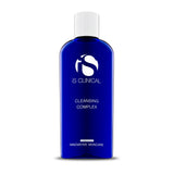 iS Clinical Cleansing Complex bottle for all skin types, ideal for makeup removal and gentle cleansing.